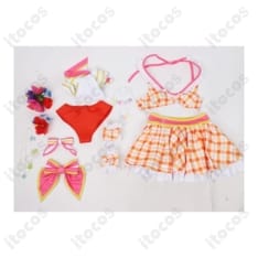 ウマ娘 スペシャルウィーク 水着コスプレ｜高再現・通気性・10点セットで撮影映え - 5枚目の画像（サムネイル）