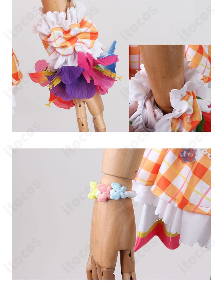 スペシャルウィーク 水着コスプレ ブレスレット＆花飾り｜手元まで世界観に合わせてコーデ