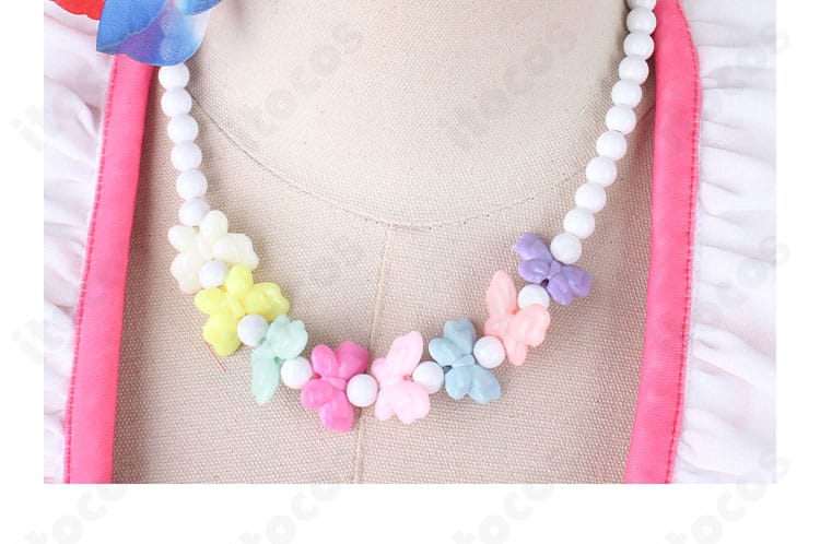 スペシャルウィーク 水着コスプレ ネックレスアップ｜パール調アクセで胸元を華やかに