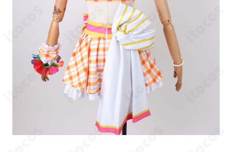 スペシャルウィーク 水着コスプレ スカート背面デザイン｜大胆な蝶結びで後ろ姿を可愛く演出