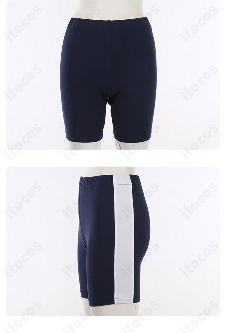 ウイニングチケット ショートパンツのディテール。動きやすさと耐久性を両立した仕立て。