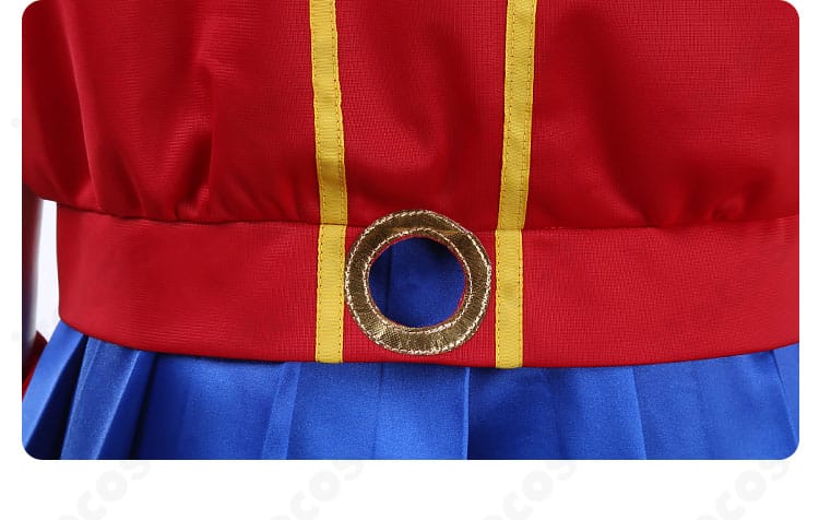 ウイニングチケット コスプレ 背面ディテール。しっぽ風デザインと後ろ姿のラインをチェック。