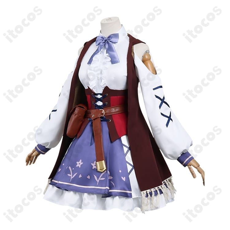 ウマ娘 プリティーダービー マチカネタンホイザ 勝負服 高再現・軽量・小物一式付属 コスプレ - 2枚目の画像