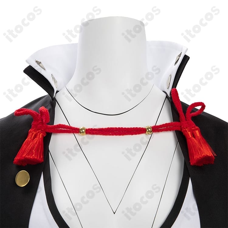 ギルティギア 梅喧 コスプレ衣装｜軽量・通気性で動きやすい和風バトル、高再現フルセット - 4枚目の画像