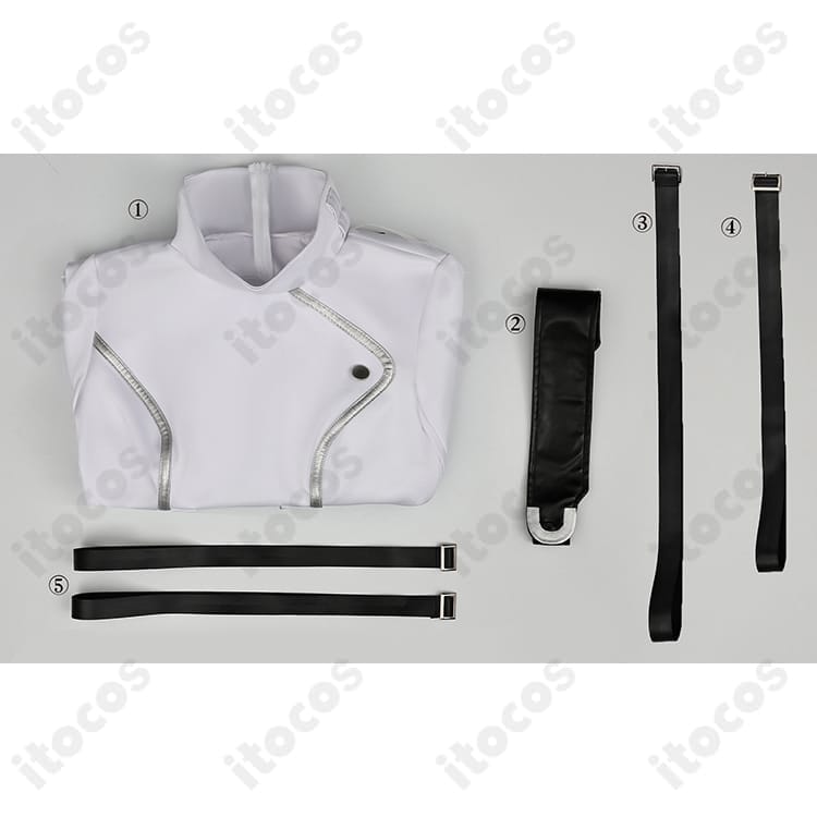 コードギアス 反逆のルルーシュ C.C. 拘束衣 高再現コスプレ｜通気性・着脱簡単 - 6枚目の画像