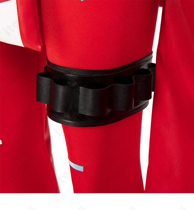 オーバーウォッチ2 キリコ コスプレ衣装 太ももストラップ。装着安定とデザイン性を両立。