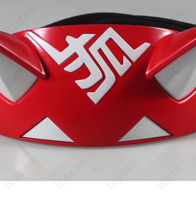 オーバーウォッチ2 キリコ コスプレ衣装 ヘッドピース正面。煌めく装飾が映えるデザイン。