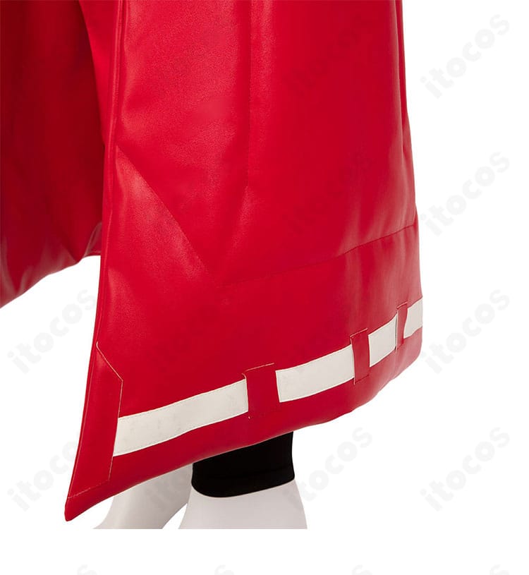 オーバーウォッチ2 キリコ コスプレ衣装 スカート裾のディテール。動きに合わせて軽やかに揺れる。