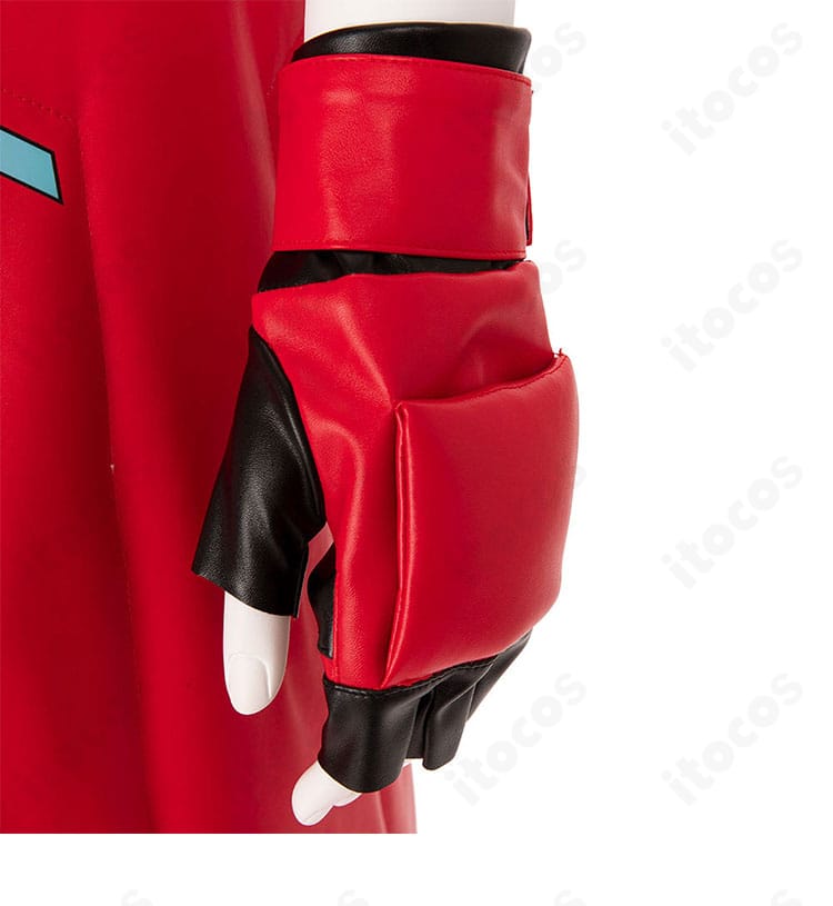 オーバーウォッチ2 キリコ コスプレ衣装 グローブの近影。指先まで形状を丁寧に再現。