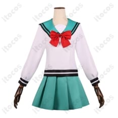 斉木楠雄のΨ難 照橋心美 制服コスプレ｜高再現のリボン付4点セット、軽やかで撮影映え - 1枚目の画像（サムネイル）