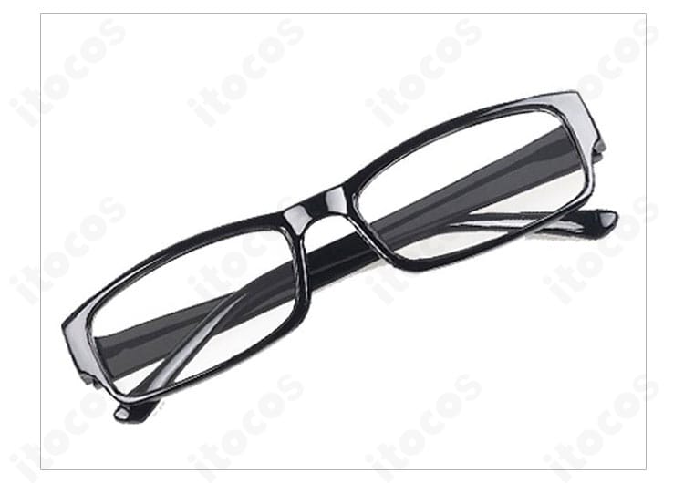 ヘックス・ヘイワイヤー風の眼鏡アクセ着用例。フェイス周りのキャラ再現を強調