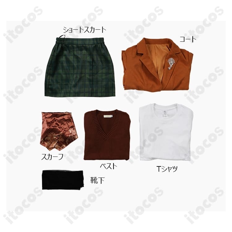 バイオハザード RE:4 アシュリー・グラハム衣装｜通気性◎ 高再現・セット充実・サイズ幅広 - 8枚目の画像