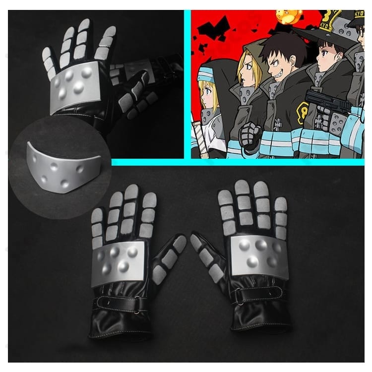 炎炎ノ消防隊 森羅日下部 消防服コスプレ｜反射ストライプで撮影映え、軽く動きやすい - 6枚目の画像