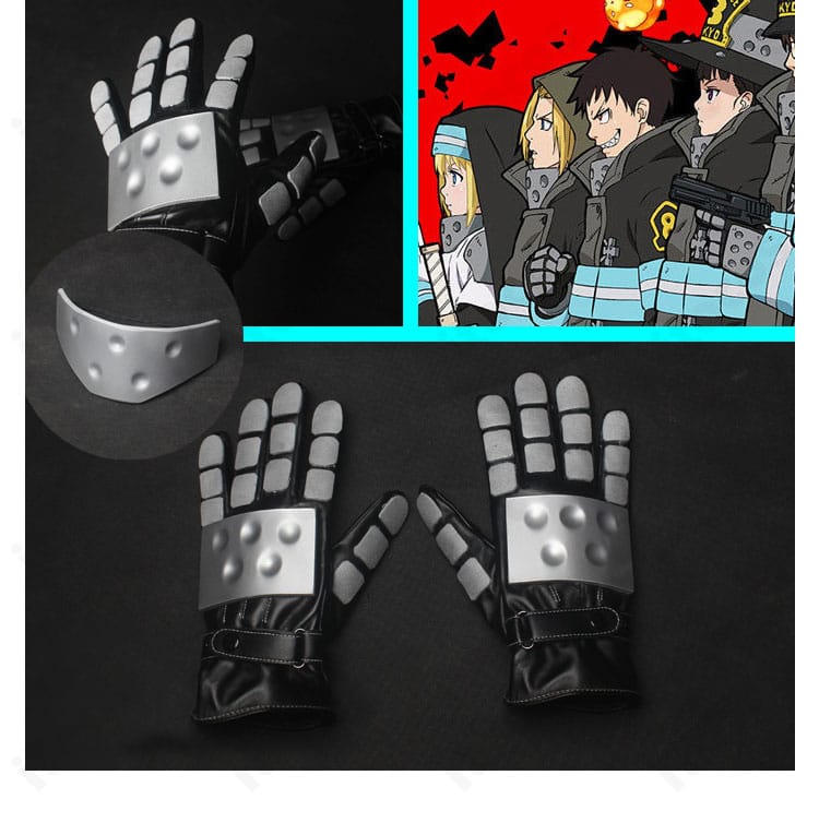 森羅日下部 コスプレ衣装のセット一式展示。上衣・パンツなど構成の全体イメージ