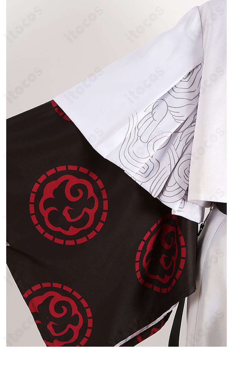 高杉晋作 コスプレ衣装 袖飾りのクローズアップ。イベントや撮影で映える精巧な意匠を強調