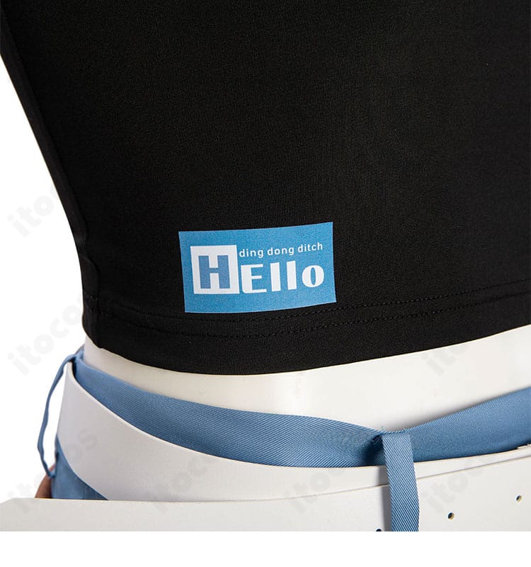 ギルティギア ストライヴ シン＝キスク衣装 腰部装飾アップ。ベルトとバックルの質感、固定感を示すディテール写真。