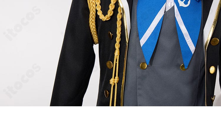 ウエスト装飾のクローズアップ。金色調パーツと帯位置のバランスを丁寧に再現。