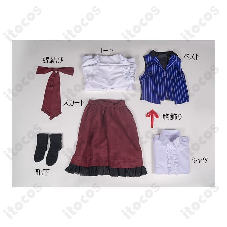 時空の絵旅人 主人公コスプレ衣装 フルセット エレガント再現でイベント＆撮影に最適 - 5枚目の画像