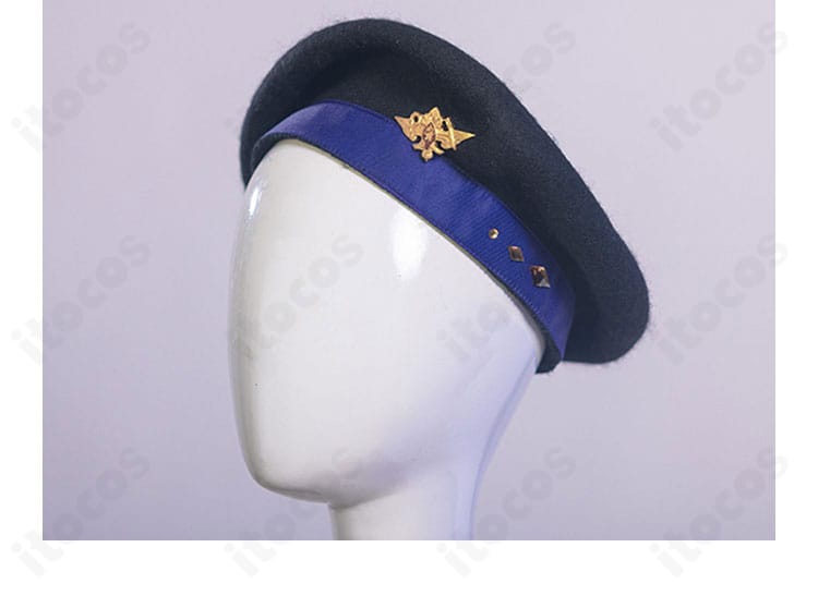 時空の絵旅人 主人公コスの帽子正面ビュー。衣装全体と統一感のあるデザインを確認可能。