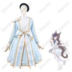 ウマ娘 ライスシャワー『スノーウィ・インテグレティ』高再現コスプレ衣装 - 5枚目の画像（サムネイル）