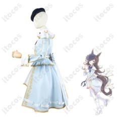 ウマ娘 ライスシャワー『スノーウィ・インテグレティ』高再現コスプレ衣装 - 4枚目の画像（サムネイル）