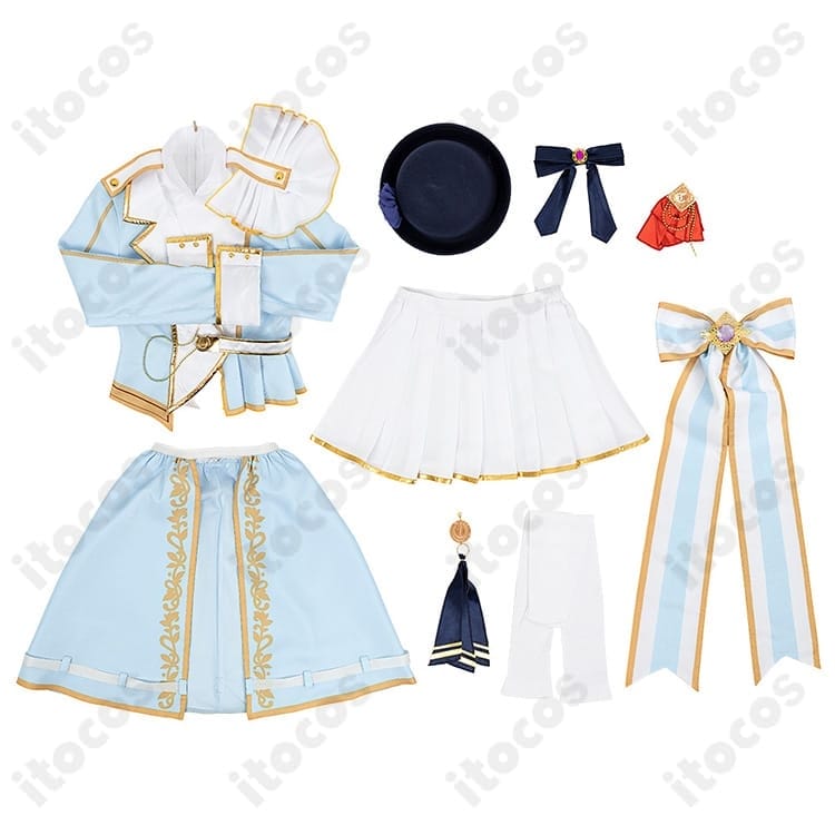 ウマ娘 ライスシャワー『スノーウィ・インテグレティ』高再現コスプレ衣装 - 6枚目の画像