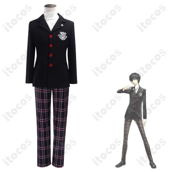 ペルソナ5 雨宮蓮（ジョーカー）通常版コスプレ｜軽やかで動きやすい高再現の怪盗コート