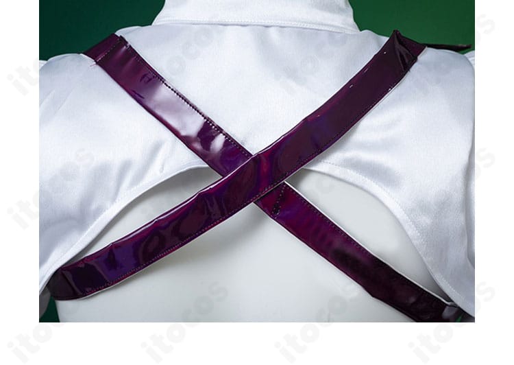 マジアベーゼ コスプレ 背面の編み上げディテール。着崩れを抑え美しいラインをキープ