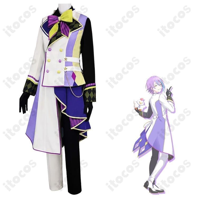 プロセカ 神代類 コスプレ衣装｜長時間快適、ステージ映えの高再現セット - 2枚目の画像