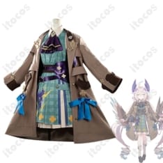 エナー・アールウェット秋服を高再現。軽やかで撮影映え、小物充実の私服コスチューム - 2枚目の画像（サムネイル）