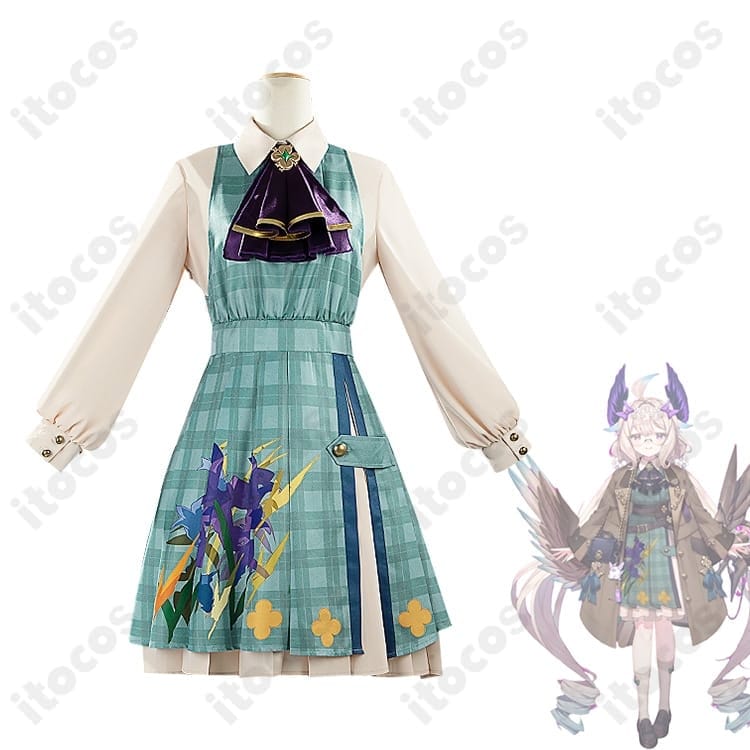 エナー・アールウェット秋服を高再現。軽やかで撮影映え、小物充実の私服コスチューム - 5枚目の画像