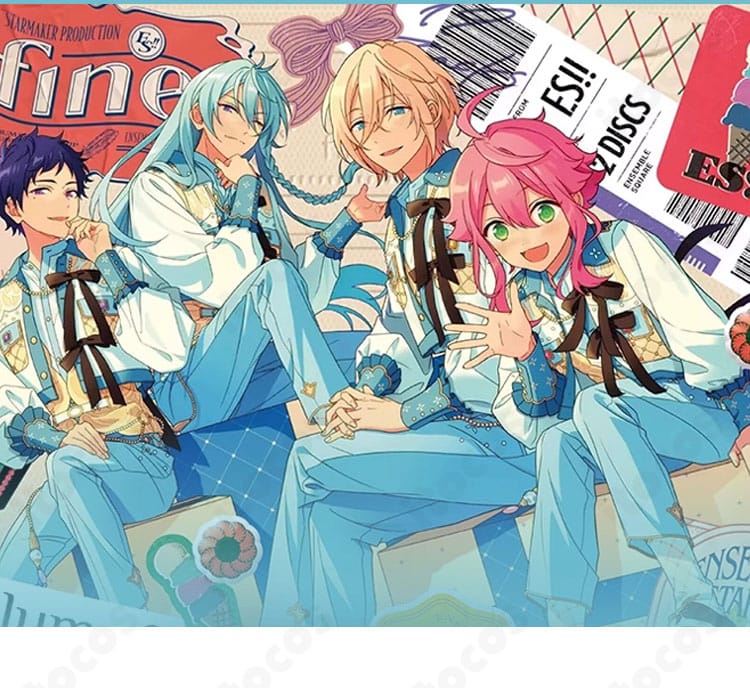 『あんさんぶるスターズ！！』fine TRIP衣装 コスプレ着用イメージ。ユニットの雰囲気を高再現した全身カット