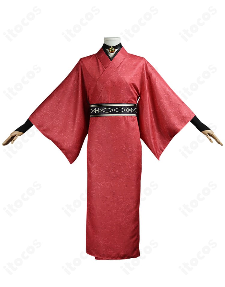 ハイキュー!! 孤爪研磨の学園制服風コスプレ衣装 正面全体。落ち着いたシルエットと配色を確認できるカット