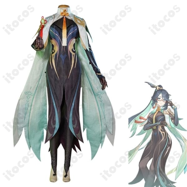 原神 閑雲（留雲借風真君）豪華フルセット｜高再現シルエットでイベント・撮影に最適