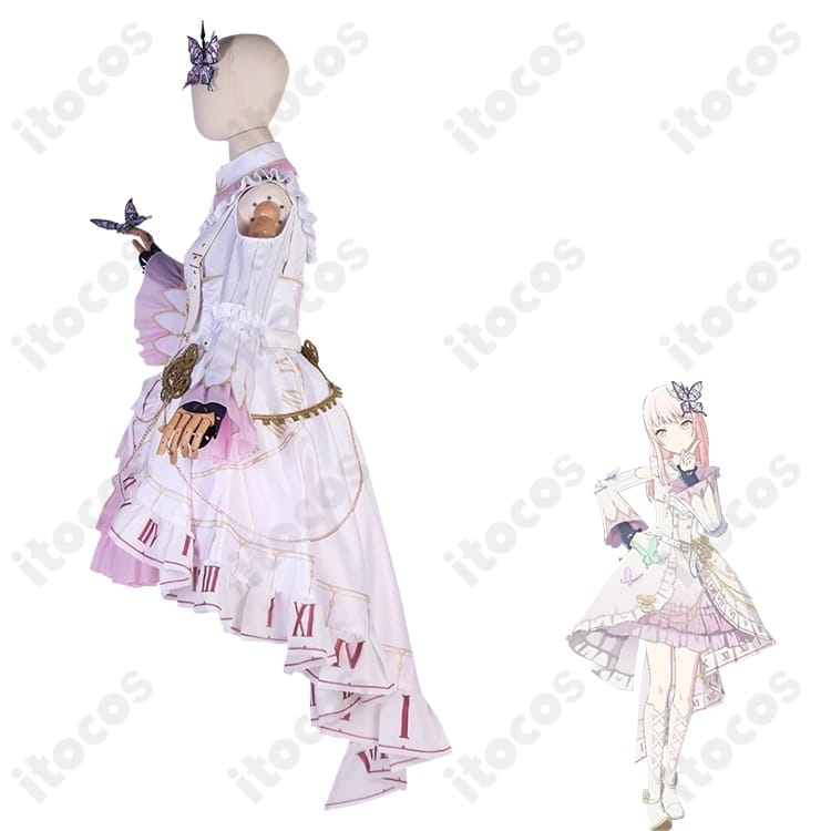 プロセカ 暁山瑞希 Trail of Butterflies 高再現コスプレ 撮影映えと快適さを両立しイベントに最適 - 2枚目の画像