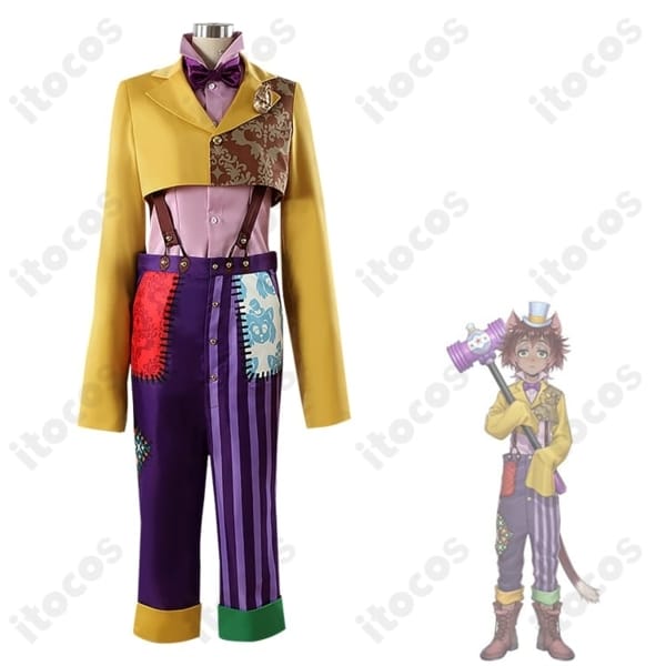 ツイステ ギデル ステージ・イン・プレイフルランド衣装 高再現でイベント・撮影に最適