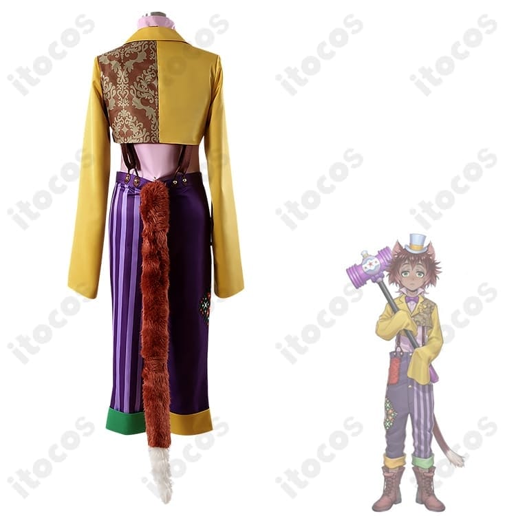 ツイステ ギデル ステージ・イン・プレイフルランド衣装 高再現でイベント・撮影に最適 - 3枚目の画像