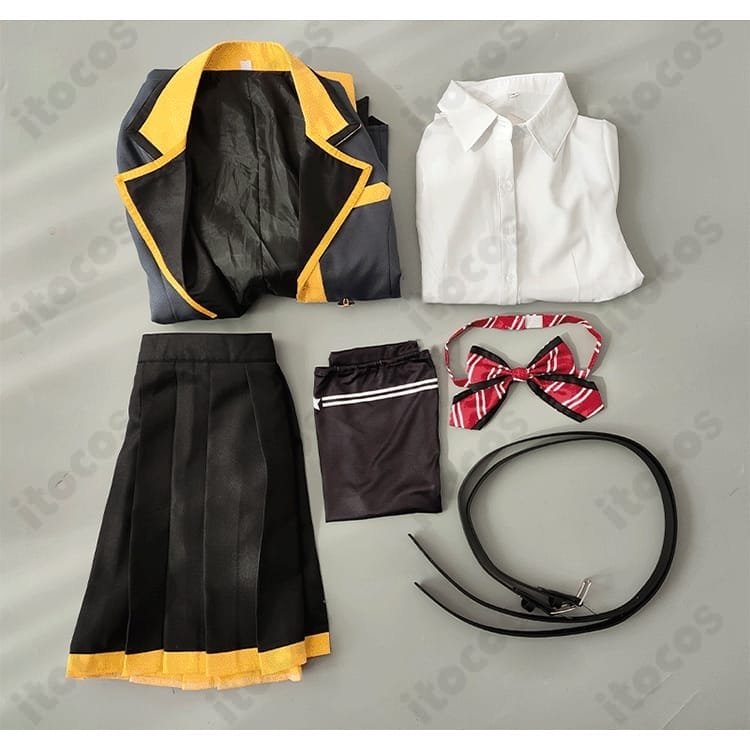 プロセカ 天馬咲希 制服風コスプレ 高再現で動きやすい一式セット。イベント・撮影に最適 - 4枚目の画像