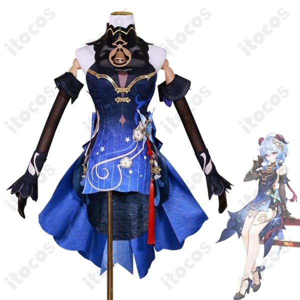 原神 甘雨「玄玉瑶芳」コスプレ衣装｜豪華刺繍で高再現、イベントと撮影で映える一着