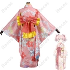 鹿目まどか 晴着Ver. コスプレ衣装｜和風の華やかさと高再現でイベント・撮影に最適 - 3枚目の画像（サムネイル）