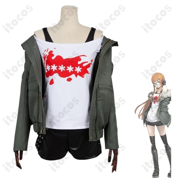 ペルソナ5 佐倉双葉 私服コスプレ衣装｜快適フィットで長時間イベントも安心