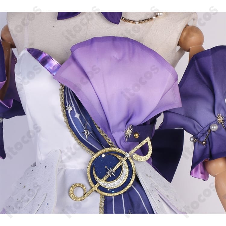 崩壊：スターレイル ロビン コスプレ衣装 高再現エレガントドレスで撮影・イベント映え - 3枚目の画像