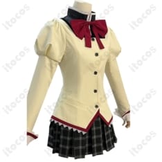 鹿目まどか・暁美ほむら 見滝原中学校 制服 高再現コスプレ衣装｜イベント・撮影に最適 - 2枚目の画像（サムネイル）