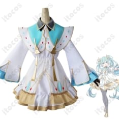 プロセカ 初音ミク クリスマス2023 コスプレ衣装 高発色サンタ風で撮影・イベント映え - 1枚目の画像（サムネイル）
