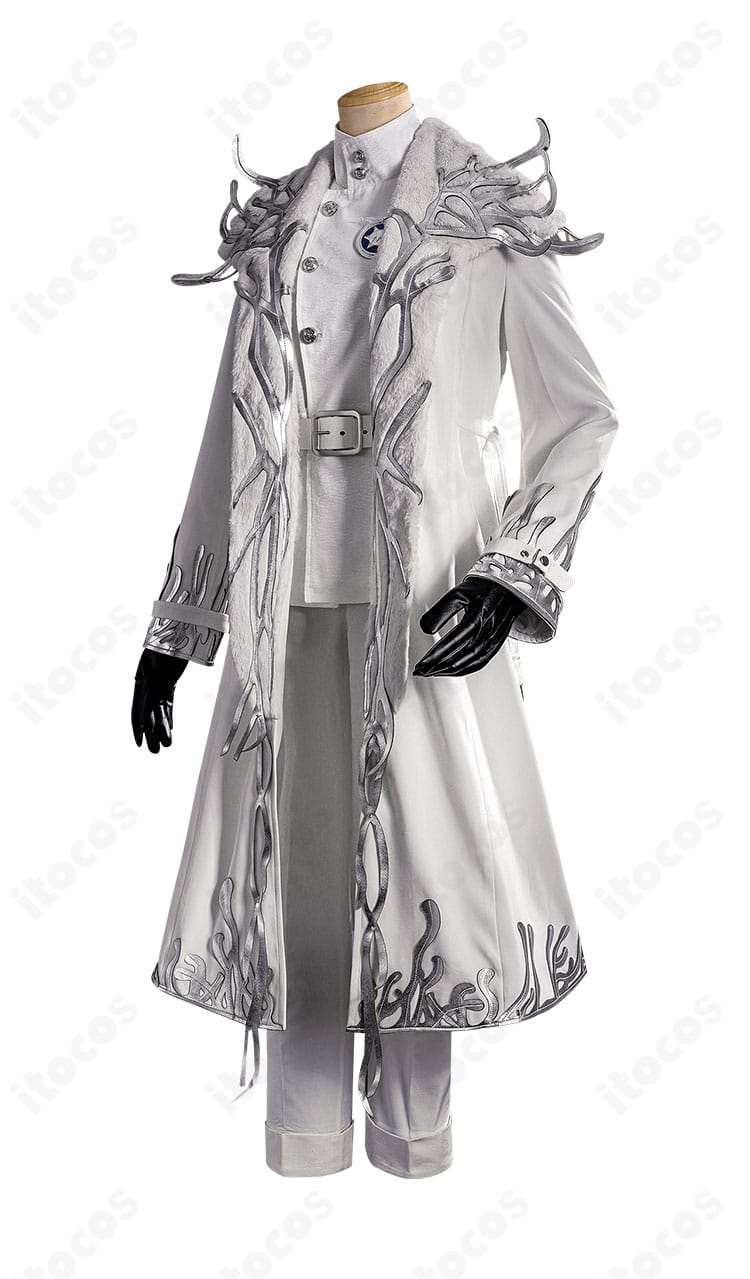 第五人格 フレデリック・クレイバーグ『探索の先駆者（深淵の秘宝Ⅶ）』コスプレ衣装の正面ディテール。胸元・装飾・シルエットの再現度を確認。