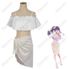 【推しの子】星野アイ 水着コスプレ 高再現で軽やか、撮影やイベントに最適な3点セット - 1枚目の画像（サムネイル）
