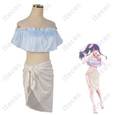 【推しの子】星野アイ 水着コスプレ 高再現で軽やか、撮影やイベントに最適な3点セット - 6枚目の画像（サムネイル）