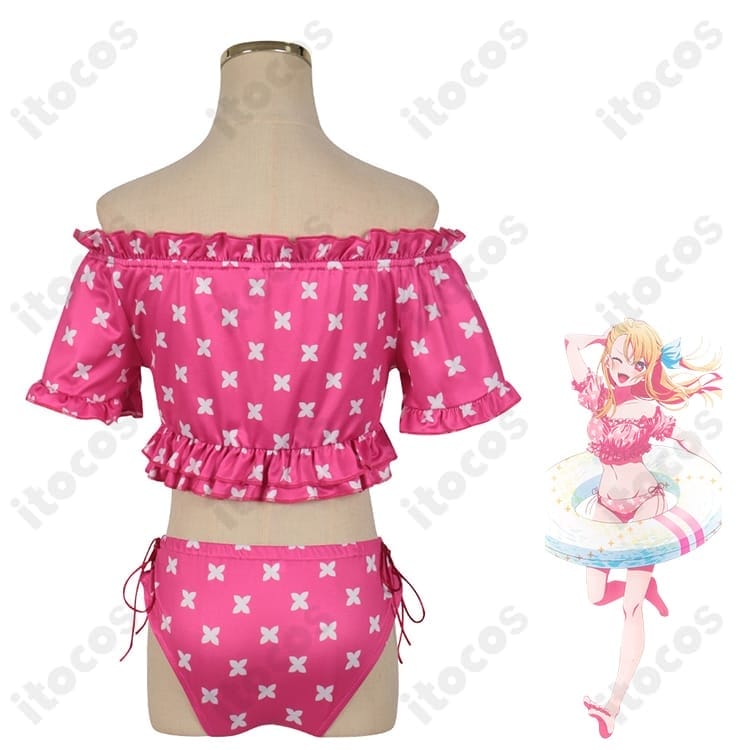 【推しの子】星野ルビー 水着コスプレ 高再現で動きやすい。撮影会・イベントに最適 - 3枚目の画像