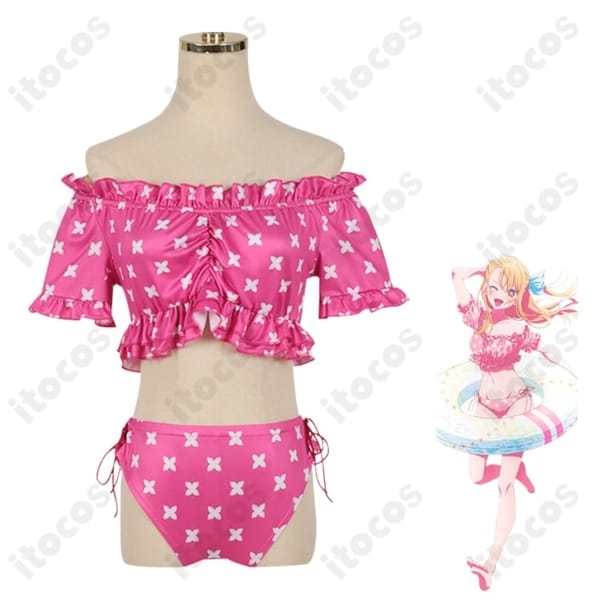 【推しの子】星野ルビー 水着コスプレ 高再現で動きやすい。撮影会・イベントに最適