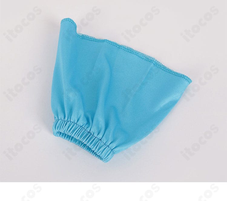 【推しの子】星野ルビー 水着コスプレ衣装の袖飾り・アクセ部分。小物の質感と配色のアクセントを示す画像